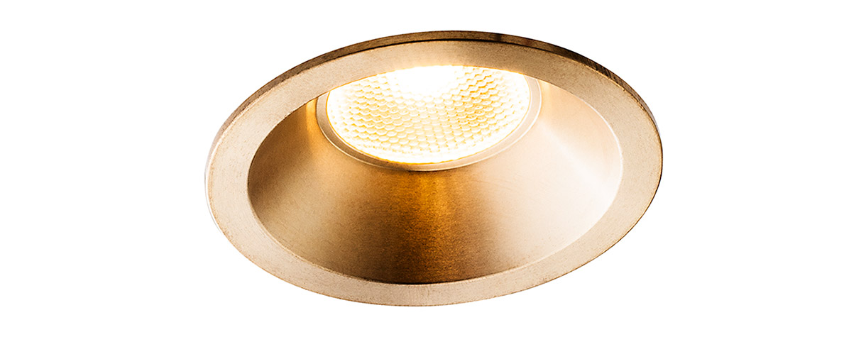 Downlight Mini Spot Brass 400