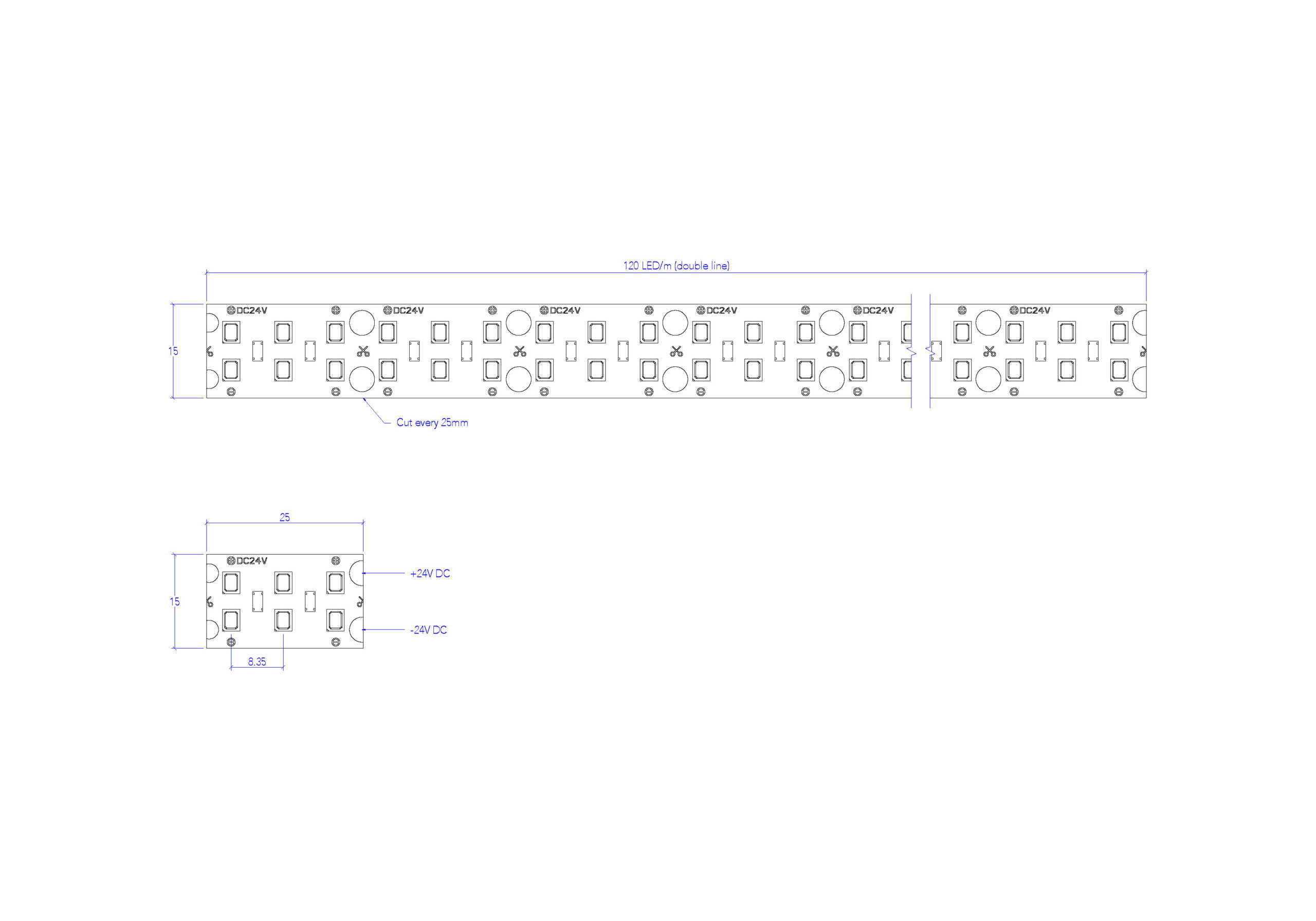 Led Ribbon High Lumen 6004 Line Art 240411