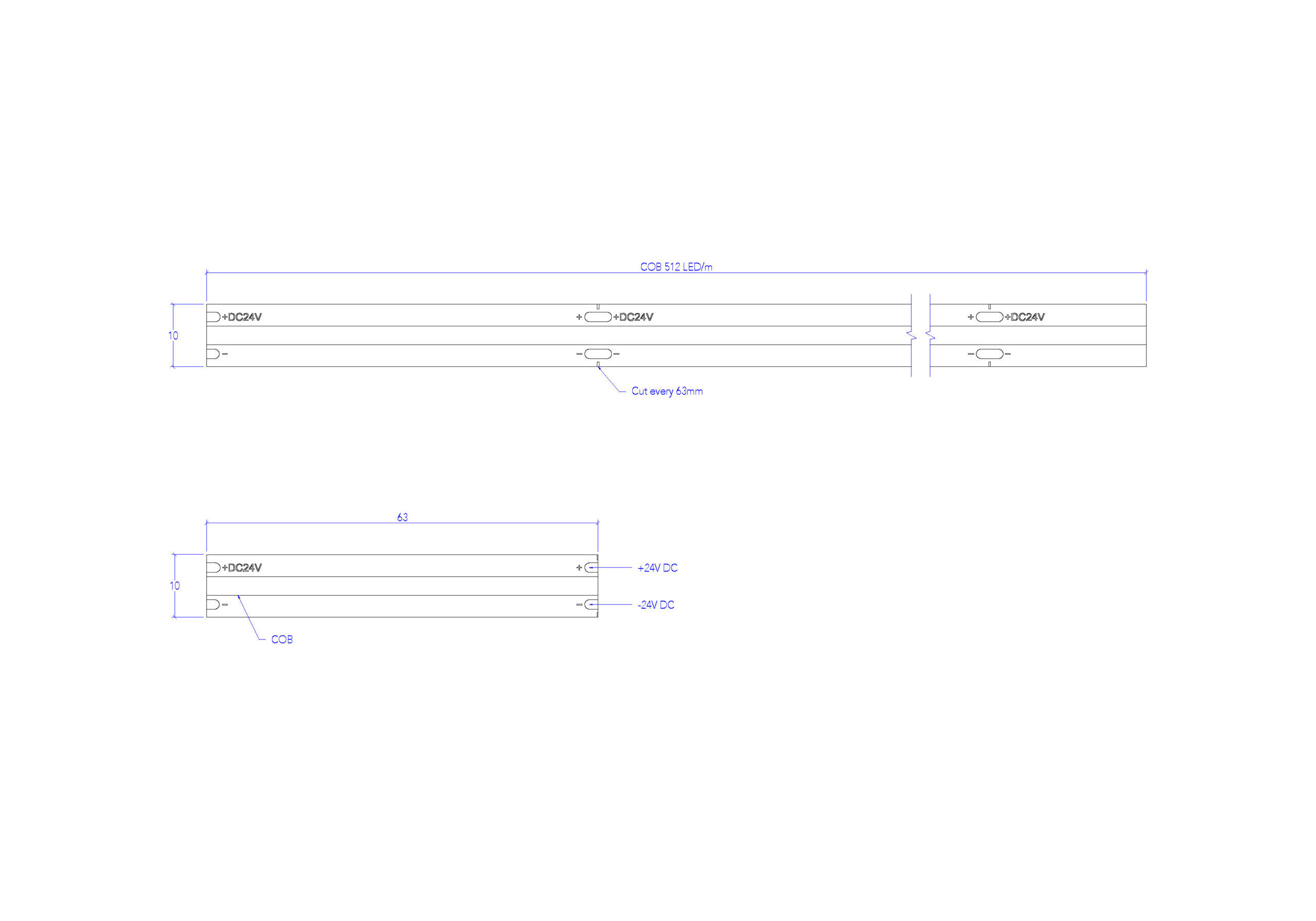 Led Ribbon Premium 6003 Cob Line Art 240411