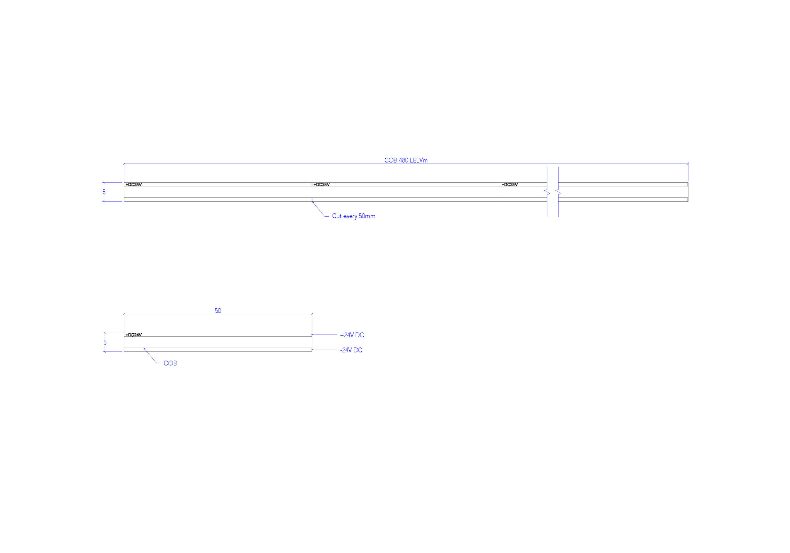Led Ribbon Nano 6001 Cob Line Art 240411